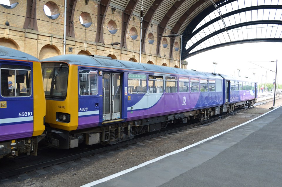 Northern 144008 at York on May 10. RICHARD CLINNICK.