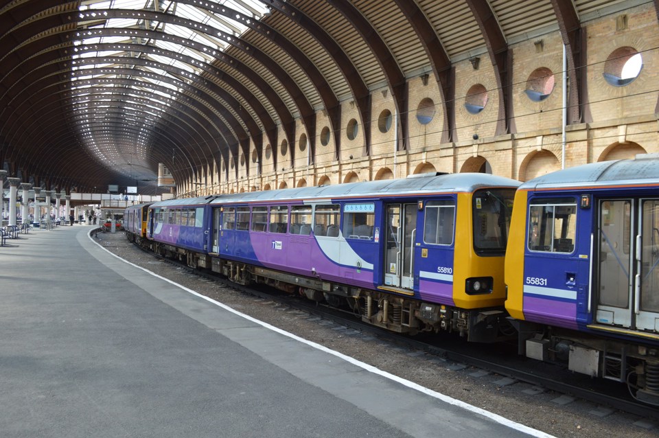 Northern 144010 at York on May 10. RICHARD CLINNICK.