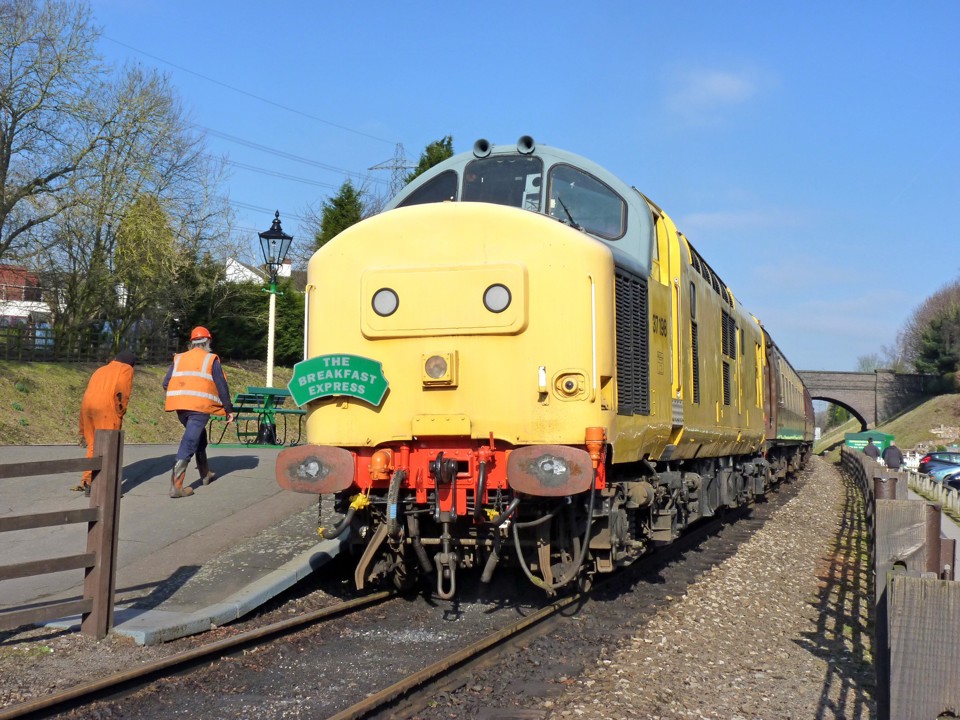 NR 37198 stands at Rothley on March 2 2013. RICHARD CLINNICK.