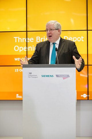 McLoughlin opens Three Bridges maintenance depot