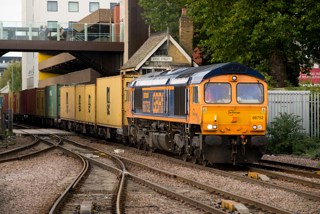 GBRf 66752 at Lincoln. PETER FOSTER.