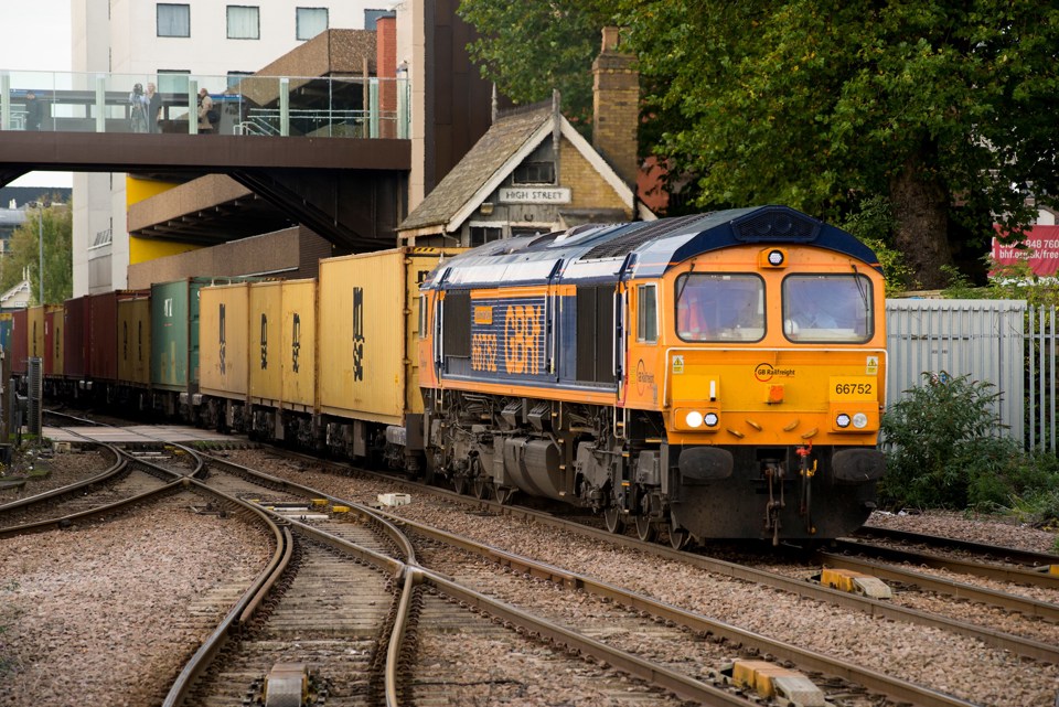 GBRf 66752 at Lincoln. PETER FOSTER.