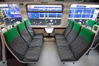 The interior of GWR 166220 following an overhaul by Gemini Rail Services at Wolverton Works. PHILIP HAIGH.