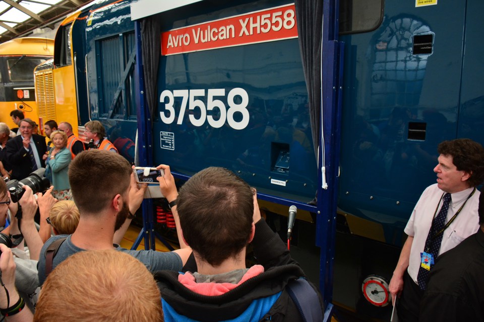 DRS 37558 Avro Vulcan XH558. STEVE WIDDOWSON.