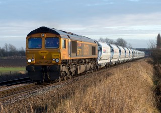 Construction and domestic intermodal lead rail freight upturn