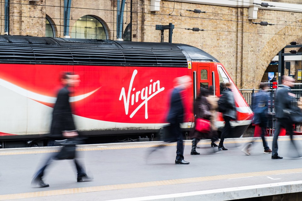 Passengers at London King's Cross. JACK BOSKETT.