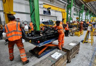 Alstom Crewe’s latest milestone in bogie overhaul