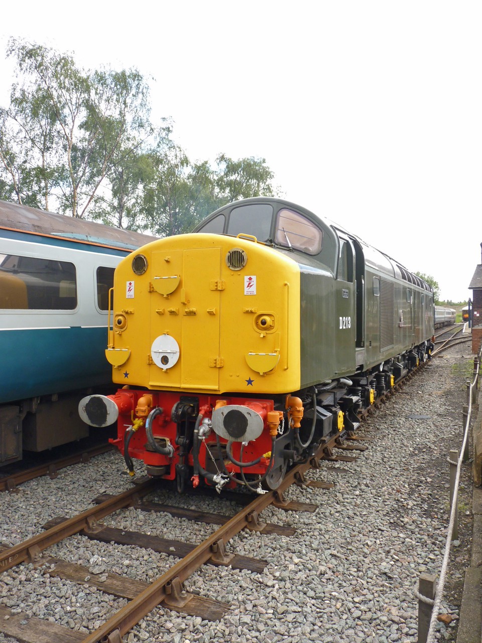 40013 at Barrow Hill on June 15 2012. RICHARD CLINNICK.