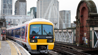 Southeastern unveils '465' in Network SouthEast livery and names it after sector's founder