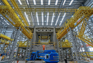 Work starts on HS2 viaduct’s concrete segments