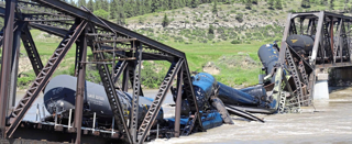 Bridge collapse shows dangers of river scour