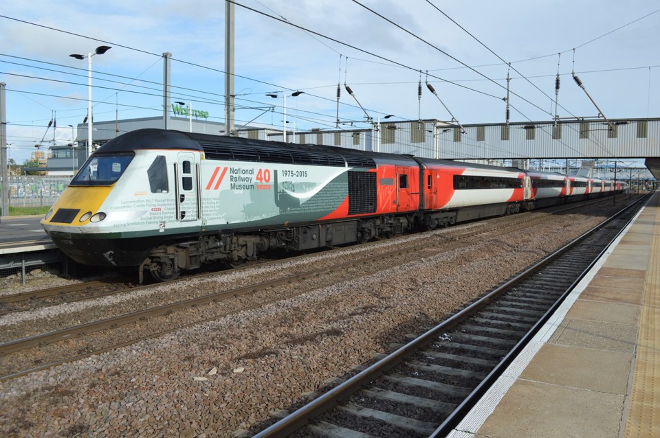 VTEC 43238 at Peterborough on July 26. RICHARD CLINNICK.