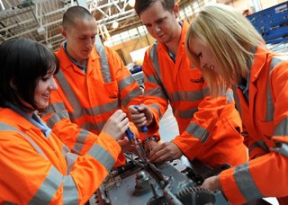 Network Rail apprentices