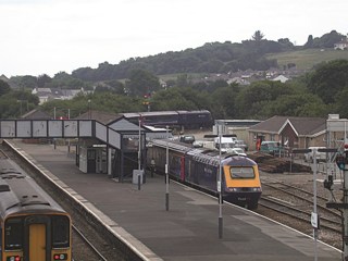 Lovely view at Looe… and a Cornish nasty!